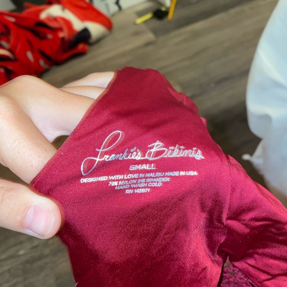 Frankie’s bikinis one piece size sm - Picture 3 of 3